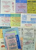 Collection of Manchester City match tickets mainly 1970s and 1980s, some earlier, good content of