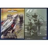 Signed 2003 Formula One British Grand Prix racing programme at Silverstone dated 18-20/07/2003