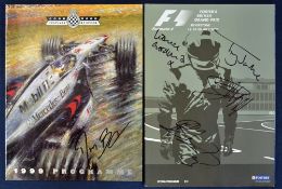 Signed 2003 Formula One British Grand Prix racing programme at Silverstone dated 18-20/07/2003