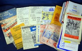 Quantity of 1950s onwards Rugby League programmes featuring sides such as Wakefield trinity,