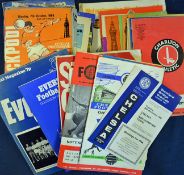 Selection of 1960s football programmes featuring league and cup matches, worth inspecting F-G (100)