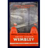 1951 Speedway Championship of The World Final Programme – held at Wembley Empire Stadium on Thursday