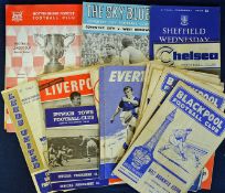 Collection of West Bromwich Albion away football programmes from the early 1960s, varied fixtures,