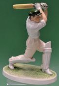 Don Bradman - Coalport Bone China cricket figure of Don Bradman ltd ed number 28/1000, handcrafted