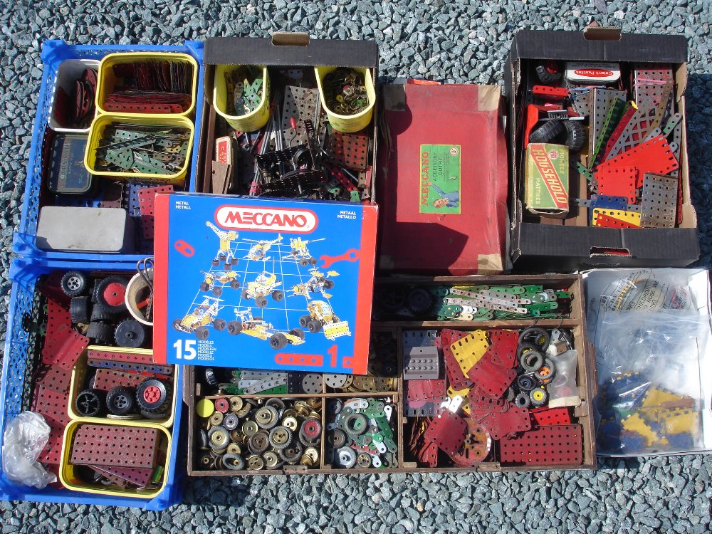 An Extensive Collection of Meccano