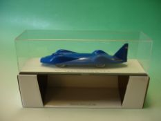 A Bizarre Minimax 1/43rd Scale Model Bluebird CN7 - Donald Campbell LSR, in Perspex display box, the