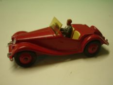 Dinky Toys. An MG TF Midget. Re-painted, no box