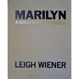 Rare Signed 'Marilyn A Hollywood Farewell' Book by Leigh Wiener and Richard B. Stolley, first