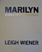 Rare Signed 'Marilyn A Hollywood Farewell' Book by Leigh Wiener and Richard B. Stolley, first