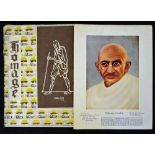 Scarce 1949 Gandhi homage Pictorial Book a book on the life on Gandhi, consisting of an in depth