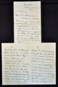 Hand Signed Richard Austen Butler (RAB) handwritten letter congratulating Sir alexander Maxwell