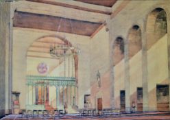 Artists Impression 1946 The Church Speke hand drawn illustrations depicting stunning concept