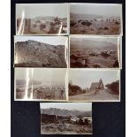 Selection of Photographs of Attock Fort Ranjit Singh all inscribed on the back dated 1918 Attock