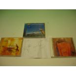 Blur. Three CDs, Blur; The Great Escape; and Blur 13, each signed by all four members of the band in