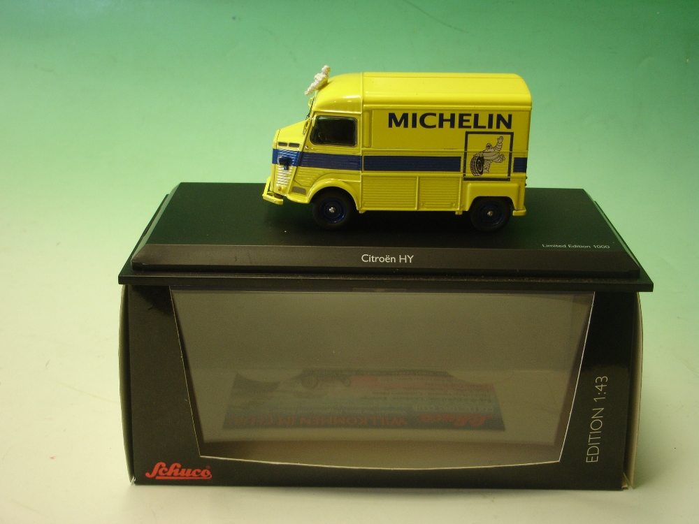 A Schuco Model 1/43rd scale. Citroen HY Michelin van. Ltd ed./1000