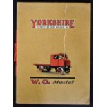Yorkshire Patent Steam Wagon Co Catalogue c1920s Office and Works Hunslet, Leeds, a well-