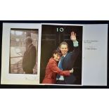 Selection of Political Autographs featuring Tony Blair, Cherie Blair, Vince Cable, David Blunkett,