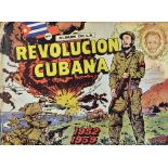 Scarce Cuban Revolutionary Trade Card Sticker Album c1960s complete with 268 colourfully printed