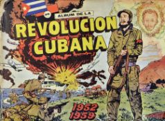 Scarce Cuban Revolutionary Trade Card Sticker Album c1960s complete with 268 colourfully printed