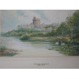 Alfred E Hicks, British Windsor Castle. Watercolour 10 ½"x 17 ½"