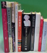 Selection of Marilyn Monroe related Books consisting of 'Fragments: poems, intimate notes, letters