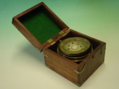 A Reproduction Brass Gimbal Compass