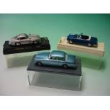 Two Schuco Models 1/43rd scale. Facel Vega Facellia 1962; Mercedes 300SL Gullwing, together with a