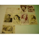 An Autograph Album to include James Mason, Margaret Lockwood, Dorothy Lamour, Phyllis Calvert and