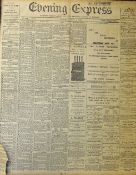Rare 1890 Evening Express Chronology with July 1890 to the spine, including newspapers dated from