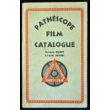 1941 Pathescope Film Booklet consisting of a 55 page catalogue of 100s of films available for hire