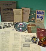 WWII Selection of American Official publications featuring language guides Danish, Swedish and