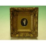 English Miniaturist Circa 1820. Portrait of a gentleman, he wearing a black coat with white stock