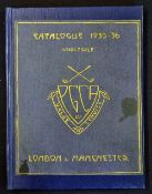 1935/36 Professional Golfers Co-Operative Association Wholesale Catalogue - rebound c/w the original