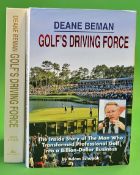 Schupak, Adam - double signed "Deane Beman - Golf's Driving Force-The inside Story of the Man Who