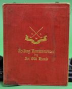 Peter, H Thomas Rare - "Reminiscences of Golf and Golfers" 1st edition 1890 in the original red