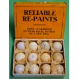 12x various square mesh and dimple golf balls some unused to incl 7x square mesh (4 unused) Plus