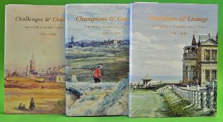 The Royal and Ancient Golf Club St Andrews Trilogy - Vol. One "Art and Architecture of the Royal and