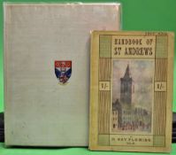 Golf Books (2 early 20thc  books on St Andrews) to incl Charles Hilton Brown and Duncan