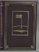 Colt, H S & Alison, C H - signed 'Some Essays on Golf Course Architecture' reprint of the 1st ed