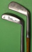 2x interesting pitching irons comprising P A Vaile "Stroke Saver" stamped R Forgan St Andrews and