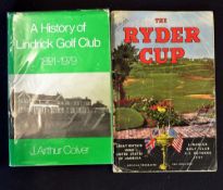 Rare 1957 Ryder Cup signed programme - played at Lindrick golf club October 1957 with GB winning 7.5