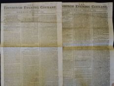 An interesting pair of 1773 Edinburgh Newspapers - Golf Announcements to incl March 6 1773 see p.3