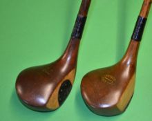 D Anderson & Sons St Andrews 'Dreadnought Junior' brassie with half-moon leather central face