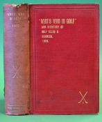 Who's Who In Golf and Directory of Golf Clubs & Members 1909 - published by Stanley publishing