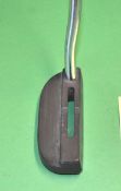 Rare and early Ping Redwood City Mod A5 patent pending bronzed brass mallet head putter-the sole