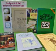 Golf Collecting Reference Books (7) - to include Alick Watt - "Collecting Old Golfing Clubs" 1st