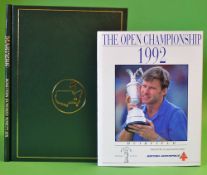 Faldo, Nick-signed (2) - "The Open Golf Championship 1992 Annual" signed by the winner Nick Faldo to