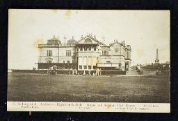 Rare Fletcher & Son Series "Golfing at St Andrews" postcard - titled No 17 Eighteenth Hole - Royal