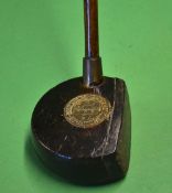 Extremely rare "Claude Johnson's Patent" adjustable weight brassie with removable head (made by A
