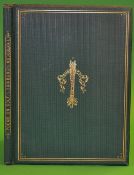 Poems on Golf - Edinburgh, printed for private collection 1867 - in green cloth and gilt, embossed